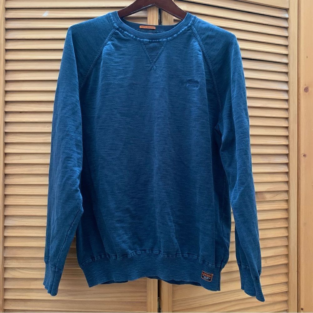Superdry Logo Crewneck Sweater Size XL